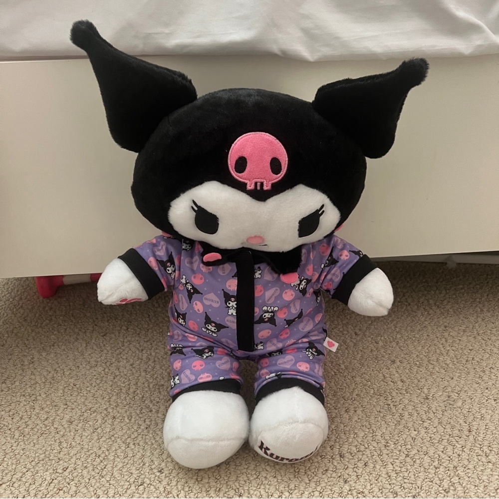 Kuromi build a bear with pajama set